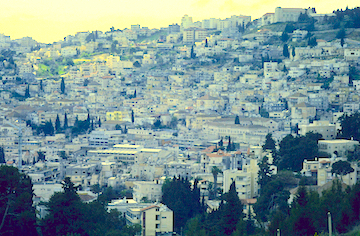 Nazareth Totale vom Hang Kopie